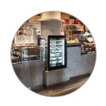 Βιτρίνα κατάψυξη πανοραμική Μετάβαση στην αρχή της συλλογής εικόνων CRISTAL TOWER 75LH RS TB BLACK