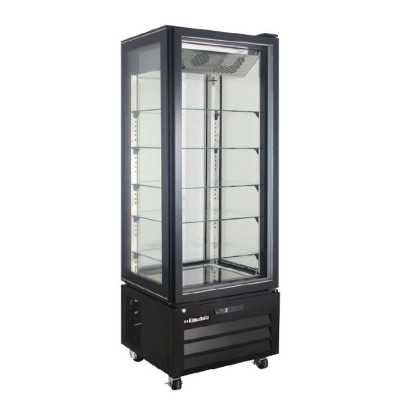 Βιτρίνα κατάψυξης πανοραμική VICTORIA 65 NFN BLACK