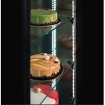 Βιτρίνα κατάψυξης πανοραμική VICTORIA 65 NFN BLACK