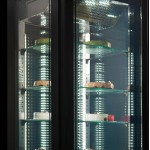 Βιτρίνα κατάψυξης πανοραμική VICTORIA 65 NFN BLACK