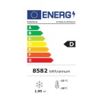 Βιτρίνα κατάψυξης πανοραμική VICTORIA 85 NFN BLACK