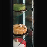 Βιτρίνα συντήρησης πανοραμική VICTORIA 85 NFP BLACK