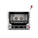 Φούρνος ηλεκτρικός κυκλοθερμικός με υγραντήρα 4 θέσεων (600x400mm) ή GN 1/1 EKF 416 NUD