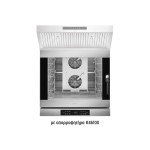 Φούρνος κυκλοθερμικός digital με υγραντήρα ALFA 625E1HDS