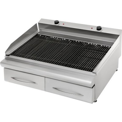 Ηλεκτρικό γκρίλ νερού επαφής GSE260  Διαστάσεις σχάρας: 2 x 35x44cm. 80x63x27cm.PN- GSE260