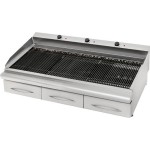 Ηλεκτρικό γκρίλ νερού επαφής GSE360 Διαστάσεις σχάρας: 3 x 35x44cm. 120x63x27cm. PN- GSE360