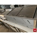 Επαγγελματική ανοξείδωτη ψησταριά επιτραπέζια μονή κάρβουνου VKN-CGS1 50X50X27 εκ