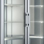 Ψυγείο θάλαμος κατάψυξη με 2 γυάλινες πόρτες 137X82X207 εκ BM-UBF137