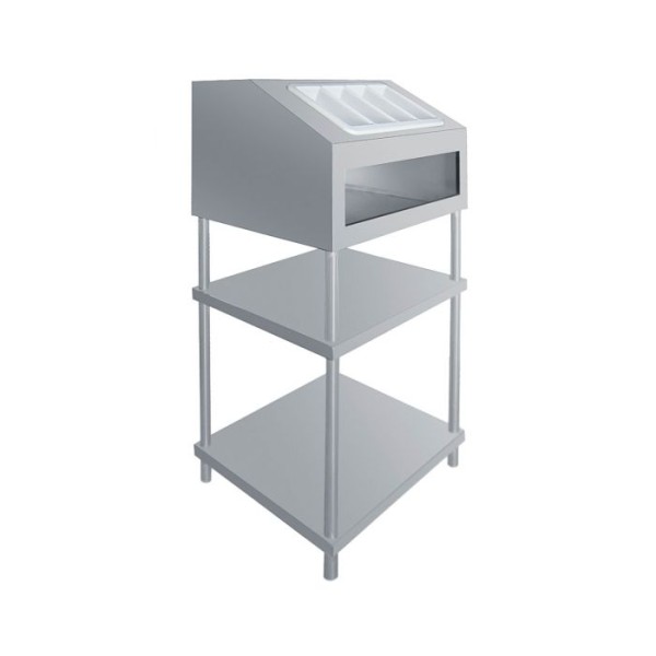 Κουβέρ με ενδιάμεσο ράφι 76Χ68Χ150 εκ BM-K75