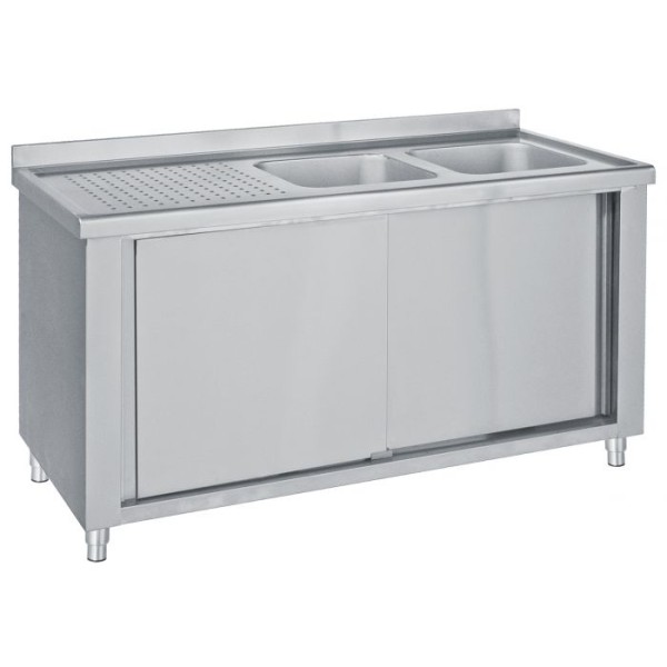 Λάντζα κλειστή με 2 γούρνες 240Χ70Χ85 εκ BM-LK2240