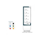 Self service συντήρησης με ανοιγόμενες πόρτες MAE 100 PV