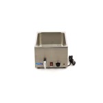 Επαγγελματικό Bain Marie ηλεκτρικό επιτραπέζιο GN 1/1 με βρυσάκι 33,8X54X24,8 εκ MAX-09300004