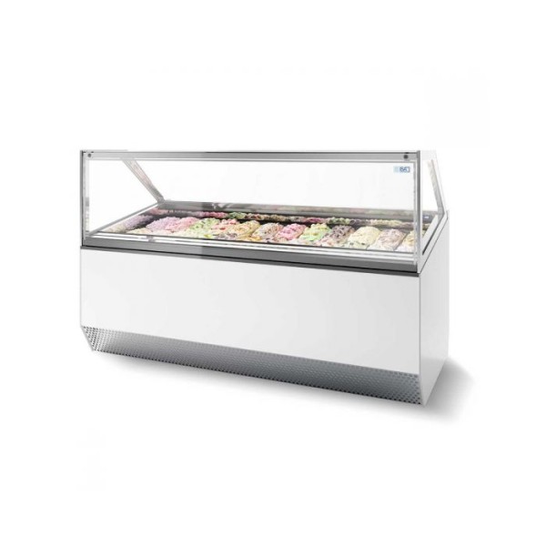 Βιτρίνα παγωτού 12 γεύσεων MILLENNIUM 120 ST