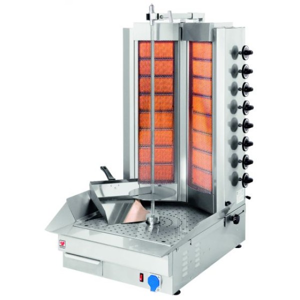 Γυριέρα Αερίου Turbo Line διπλή 50(62)x63(78)x105 cm NR-MK110