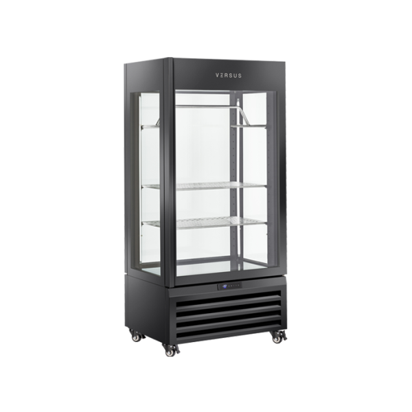 Πανοραμική βιτρίνα ωρίμανσης κρέατος MV 604B 600 Λίτρων (μαύρου χρώματος)