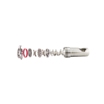 Κρεατομηχανή Νο 32 ΧΩΡΙΣ ΨΥΞΗ 34,5Χ55Χ55,5 εκ GA-KNP-32-4GN (Τριφασική)