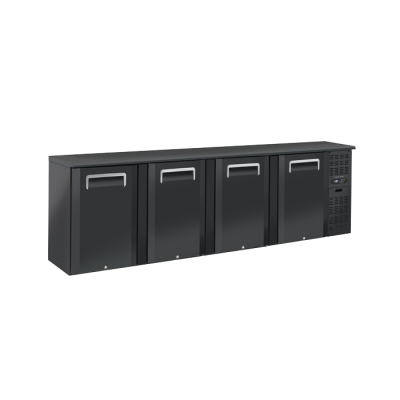 BACK BAR QB 400 με δύο 4 τυφλές πόρτες