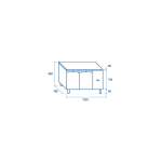 Πάγκος κατάψυξης QN 2100SG - GN 1/1 (ΑΠΟΜΑΚΡΥΣΜΕΝΗΣ ΣΥΝΔΕΣΗΣ REMOTE)