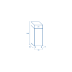 Θάλαμος συντήρησης QR 6 - GN2/1