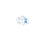 Ψυχόμενος πάγκος RC 2100LV - GN 1/1 (ME ΝΕΡΟΧΥΤΗ)