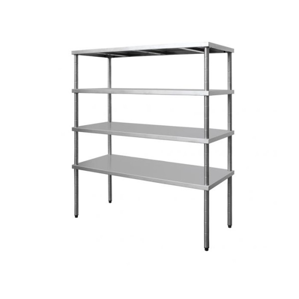 Ραφιέρα επιδαπέδια με 4 ράφια 150χ60χ180 εκ BM-RD150