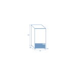Blast Chiller RF 100A - GN 1/1 και EURONORM 600x400mm