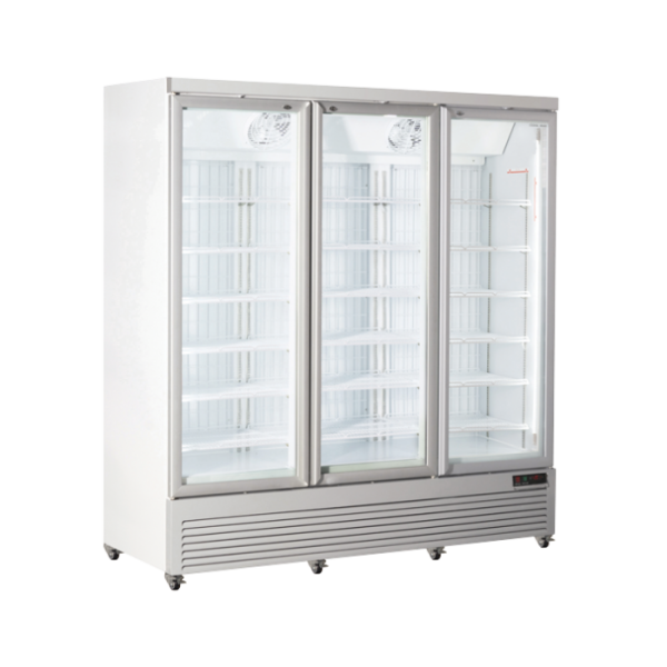 Όρθιος καταψύκτης RFG 1900 (ΜΕ ΓΥΑΛΙΝΗ ΠΟΡΤΑ) 1200lt