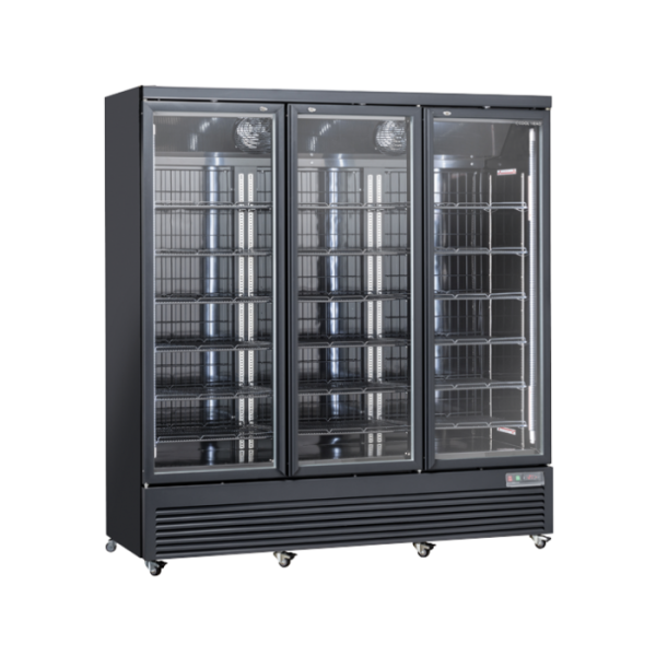 Όρθιος καταψύκτης RFG 1900B (ΜΕ ΓΥΑΛΙΝΗ ΠΟΡΤΑ) 1200lt