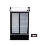 Ψυγείο αναψυκτικών με 2 συρόμενες πόρτες συντήρηση επιδαπέδιο 110,3x68,9x200 εκ -S911 SC