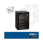 Ψυγείο βιτρίνα κρασιών συντήρηση επιτραπέζια 50.3χ56.7χ77.5 εκ SC85 BLACK