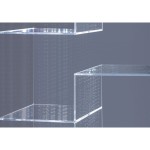 Βιτρίνα ζαχαροπλαστικής VRP 404B 440lt (μαύρο χρώμα)