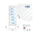Self service συντήρησης 98,6x64,5x205 εκ SLIM OPEN 100