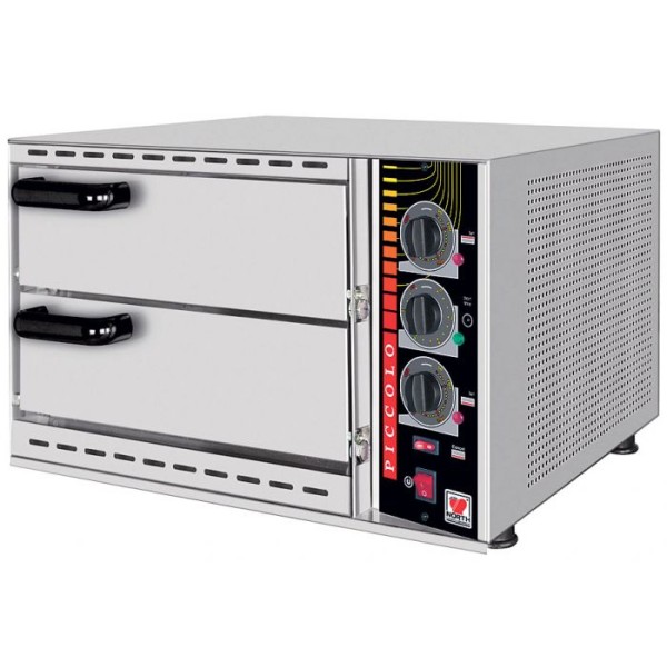 Επιτραπέζιος Φούρνος πίτσας διπλός 59χ59χ41 NR-SPM-48
