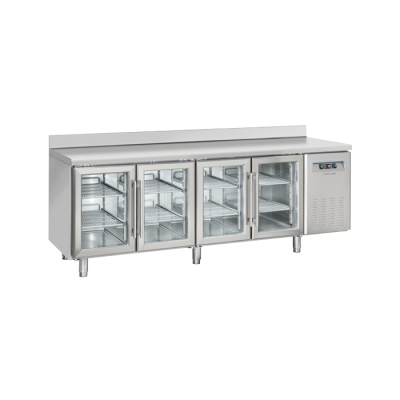 Πάγκος συντηρησης για λεκανάκια 325χ410 mm SRG 4200 (ΜΕ ΓΥΑΛΙΝΗ ΠΟΡΤΑ)