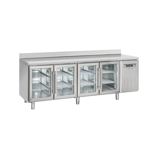 Πάγκος συντηρησης για λεκανάκια 325χ410 mm SRG 4200 (ΜΕ ΓΥΑΛΙΝΗ ΠΟΡΤΑ)