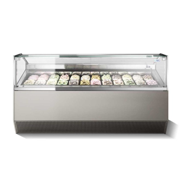 Βιτρίνα παγωτού 12 γεύσεων SUPERCAPRI 120 (H117)