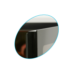 Ψυγείο βιτρίνα 2 θερμοκρασιών κρασιών συντήρηση επιδαπέδιο μάυρο 59.5X68x139 εκ TFW300-2F