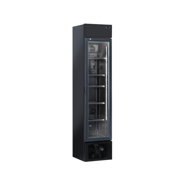 Ψυγείο αναψυκτικών slim TKG 288CB με διαφημιστική μετώπη 180lt