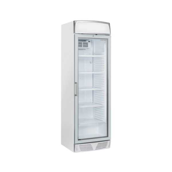 Βιτρίνα αναψυκτικών TKG 390C με διαφημιστική μετώπη 350lt