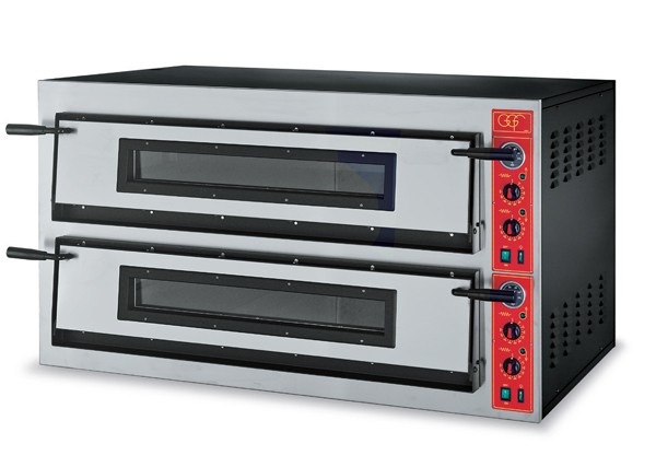 Φούρνος Πίτσας Ηλεκτρικός 6+6 Πίτσες Ø36 εκ. F108/66 GGF Ιταλίας