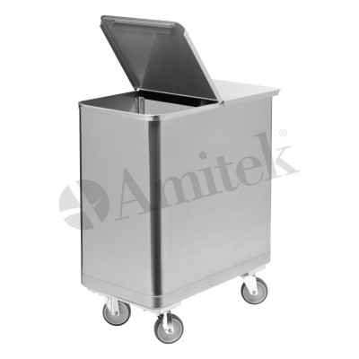 Τροχήλατος Κάδος Απορριμάτων TRA120 VT 395x550x785mm