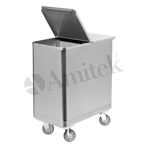 Τροχήλατος Κάδος Απορριμάτων TRA120 VT 395x550x785mm