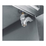 Μπέν μαρί βιτρίνα επιδαπέδιο με αποθήκη 106x70x85 εκ BM-MDX106