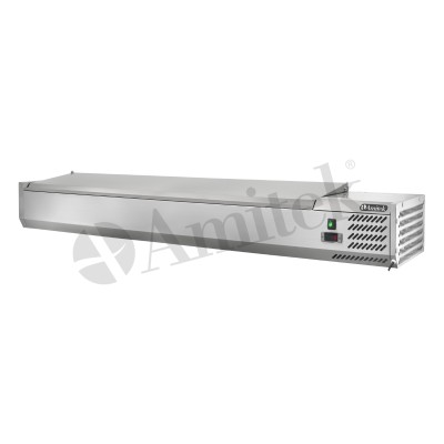 Ψυχόμενη βιτρίνα σαλατών AK18433L