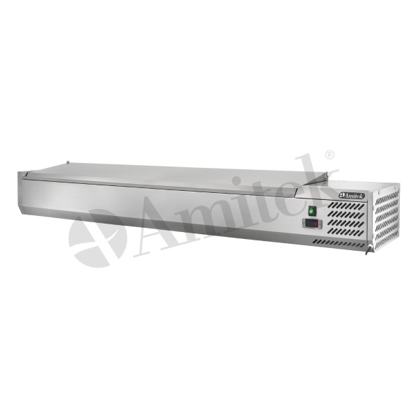 Ψυχόμενη βιτρίνα σαλατών AK18433L
