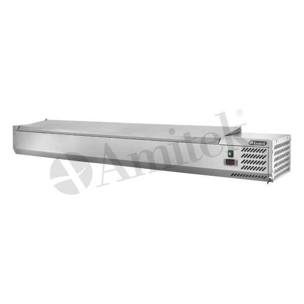 Ψυχόμενη βιτρίνα σαλατών AK20433L
