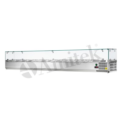 Ψυχόμενη βιτρίνα σαλατών AK25438