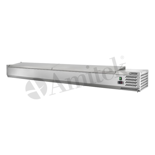 Ψυχόμενη βιτρίνα σαλατών AK25438L