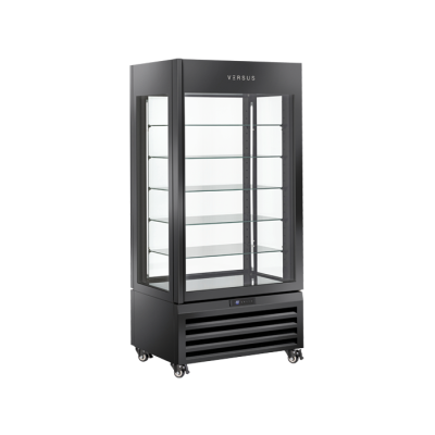 Βιτρίνα ζαχαροπλαστικής VFP 604B κατάψυξη 600lt (Μαύρη)