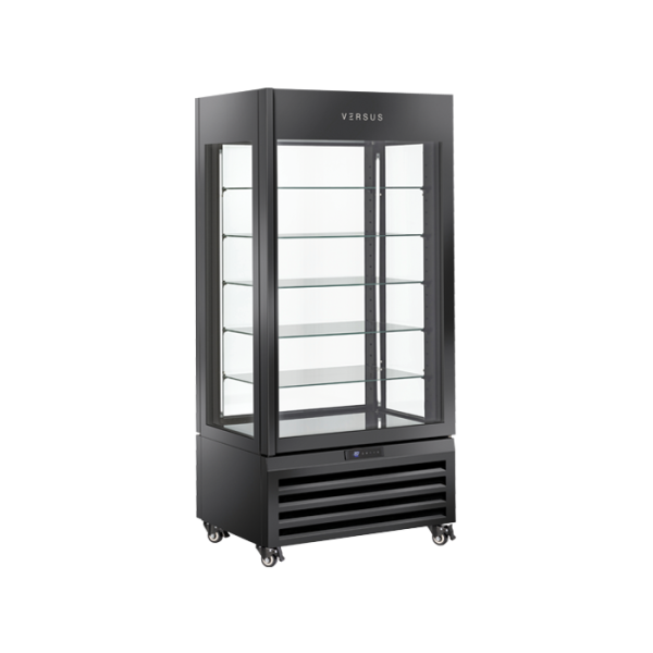 Βιτρίνα ζαχαροπλαστικής VFP 604B κατάψυξη 600lt (Μαύρη)